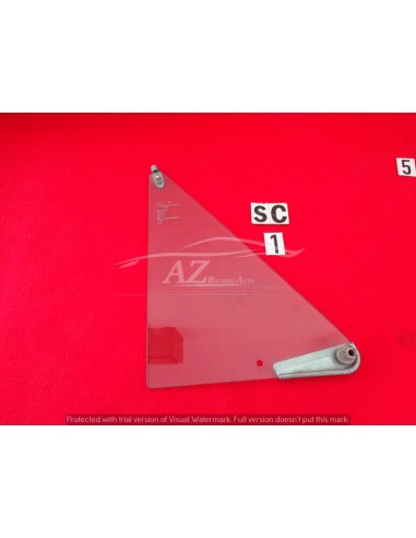 Vetro girevole deflettore sx verde Autobianchi A-112 -  Az Ricambi  Sei alla ricerca di ricambi per la tua auto d’epoca?