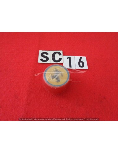 Pomello leva cambio in plastica rosso logo...