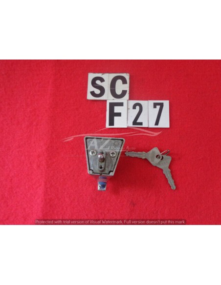 Pulsante serratura cromata con chiave cofano posteriore Fiat 850 -  Az Ricambi  Sei alla ricerca di ricambi per la tua auto d...