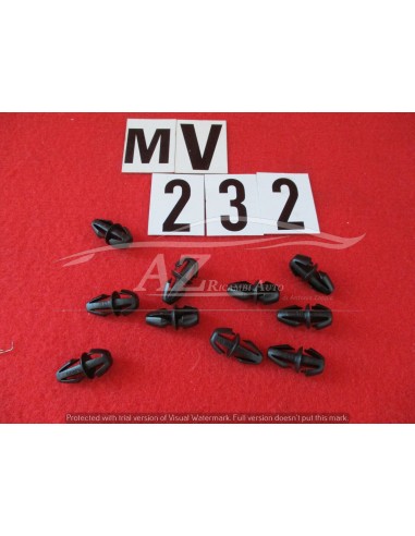 7674572 bottone riparo anteriore per fiat uno turbo set 10-pezzi -  Az Ricambi  Sei alla ricerca di ricambi per la tua auto d...