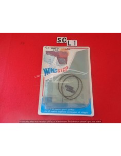 Antiturbo per auto vintage Wind stop colore azzurro