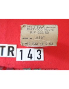 Bronzine Biella BCF Fiat 500 126 522/B2 0,30 -  Az Ricambi  Sei alla ricerca di ricambi per la tua auto d’epoca? 2