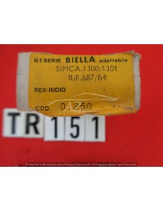 Bronzine Biella BCF Talbot Simca 1300 1301 687/B4 0,25 2