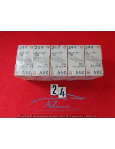 Lampadina asm 55/50W 7952 24V set 10 pezzi