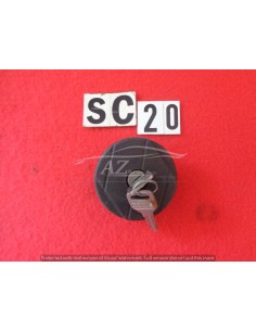 Tappo carburante con chiave nero