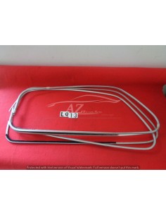 Cornisce Raschiavetro Fiat 850 alluminio 4 pezzi -  Az Ricambi  Sei alla ricerca di ricambi per la tua auto d’epoca?