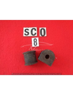 Coppia gommine boccola barra stabilizzatrice Fiat 124...