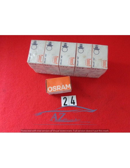 Lampadina asm 55/50W 7952 24V set 10 pezzi