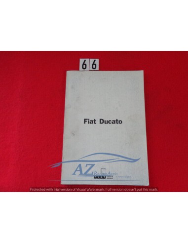 Manuale assistenza tecnica generalità Fiat Ducato