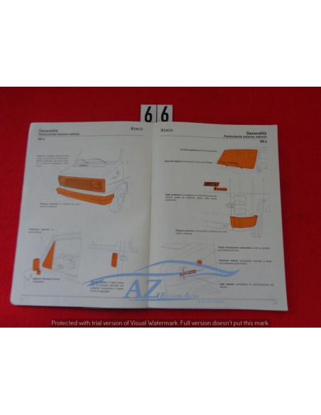 Manuale assistenza tecnica generalità Fiat Ducato