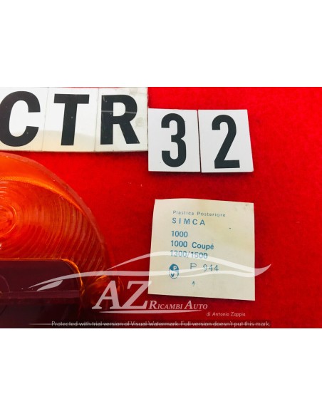 Plastica fanale posteriore Talbot Simca PV 944