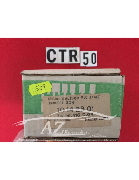 Fanalino anteriore Peugeot 204 10142801