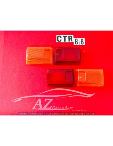 Plastica fanale posteriore coppia Fiat 124...