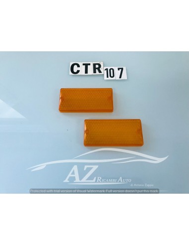 Plastica fanalino anteriore coppia Fiat 124 Special Aric arancio