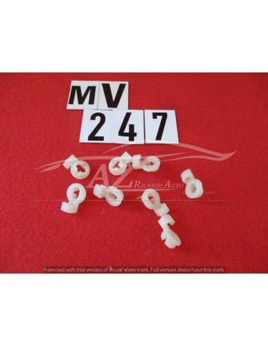 7562815 fermaglio molletta chiusura adatto a fiat lancia set 8-pezzi -  Az Ricambi  Sei alla ricerca di ricambi per la tua au...