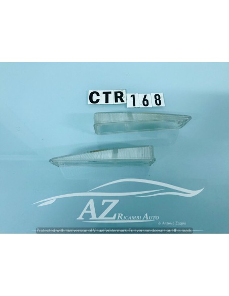 Plastica fanalino anteriore coppia Fiat 132 Stars bianco