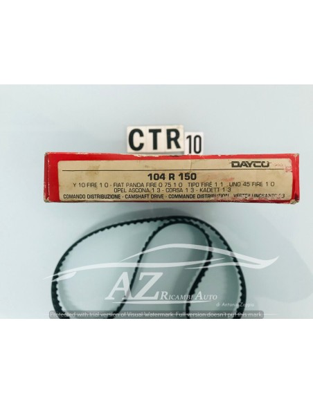 Cinghia distribuzione Fiat Panda Tipo Uno Y10 Fire Opel 104R150