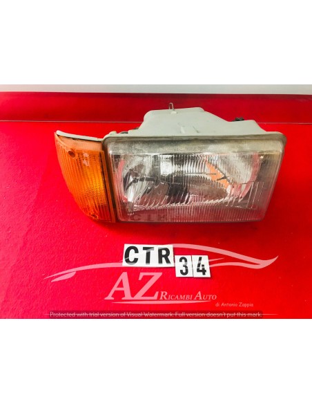 Faro proiettore sx Alfa-Romeo Giulietta Carello difettoso
