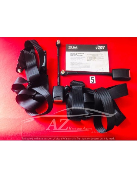 Coppia cinture di sicurezza universali per auto d'epoca senza arrotolatore -  Az Ricambi  Sei alla ricerca di ricambi per la ...