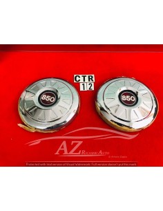 Coppe ruota Fiat 850 set 2 pezzi