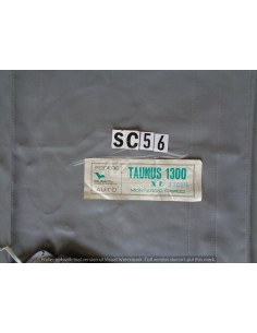 Fodere sedili coprisedili Ford Taunus 1.3 XL 2 porte grigio -  Az Ricambi  Sei alla ricerca di ricambi per la tua auto d’epoca? 2