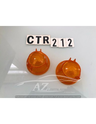 Plastica trasparente Fanalino Anteriore coppia...