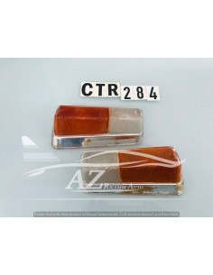 Plastica trasparente Fanalino Anteriore coppia Alfa-Romeo...