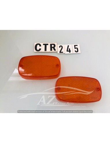 Plastica trasparente Fanalino Anteriore coppia...