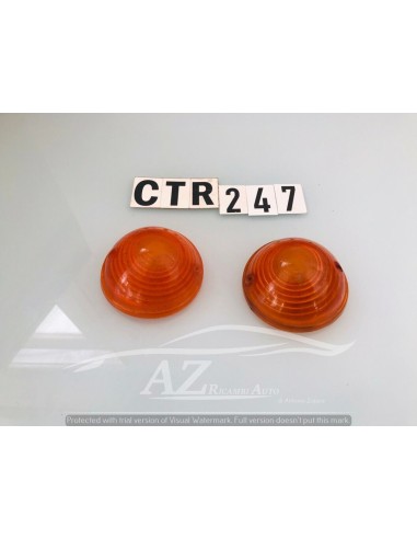 Plastica trasparente Fanalino Anteriore coppia...