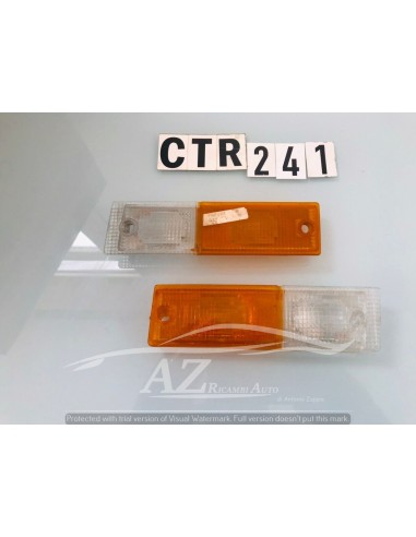 Plastica trasparente Fanalino Anteriore coppia...