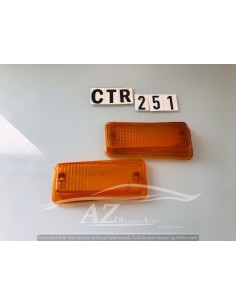 Plastica trasparente Fanalino Anteriore coppia Fiat 126...