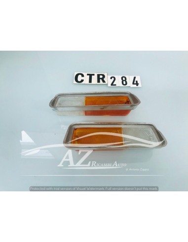 Plastica trasparente Fanalino Anteriore coppia...