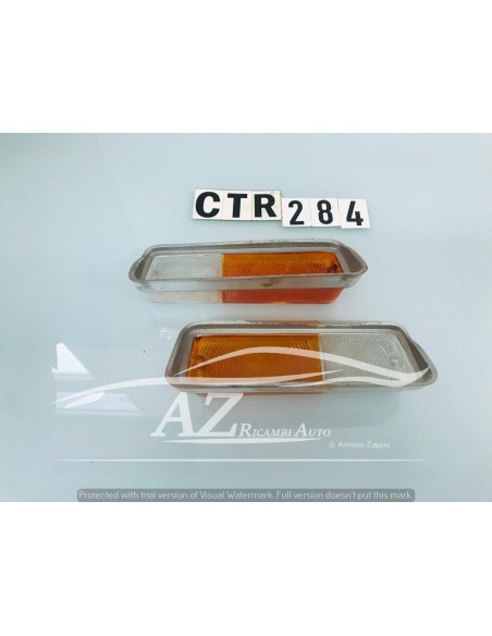 Plastica trasparente Fanalino Anteriore coppia Alfa-Romeo 1750 2000 PV 1973