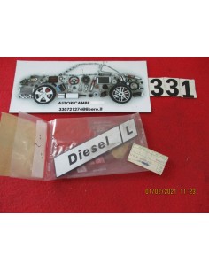 4430730 fregio logo adesivo adatto a fiat 127 diesel l -  Az Ricambi  Sei alla ricerca di ricambi per la tua auto d’epoca?