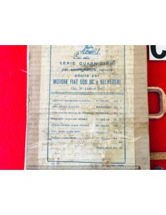Guarnizione motore incompleta Fiat 500 BC belvedere 2