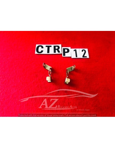 Piastra serratubo clip tubo freno coppia Fiat Lancia 4256385 -  Az Ricambi  Sei alla ricerca di ricambi per la tua auto d’epoca?