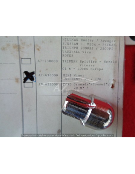 a7-638000 bulloni ruota antifurto bwa innocenti mini minor 90 120 -  Az Ricambi  Sei alla ricerca di ricambi per la tua auto ...