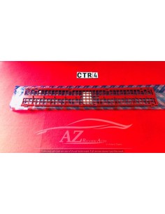 Griglia rivestimento mascherina rossa Fiat Uno Turbo A057