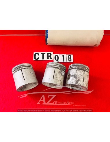 Pistoni Fiat 1100 D 4126553 diametro 72 3 pezzi