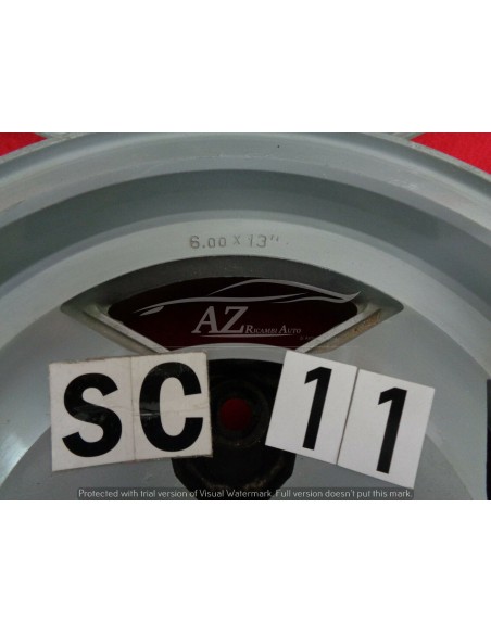 cerchi ruota in lega bwa 13" x 6 j fiat/lancia set 4-pezzi -  Az Ricambi  Sei alla ricerca di ricambi per la tua auto d’epoca?