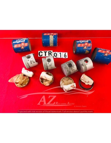 Pistoni Fiat 850 902055 4 pezzi -  Az Ricambi  Sei alla ricerca di ricambi per la tua auto d’epoca?