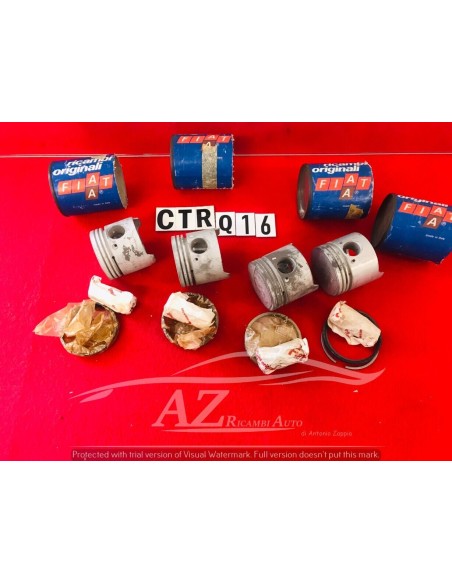 Pistoni Fiat 850 902055 4 pezzi -  Az Ricambi  Sei alla ricerca di ricambi per la tua auto d’epoca?