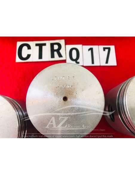 Pistoni Fiat 1100 D diametro 72 103B 4108961 4 pezzi -  Az Ricambi  Sei alla ricerca di ricambi per la tua auto d’epoca?