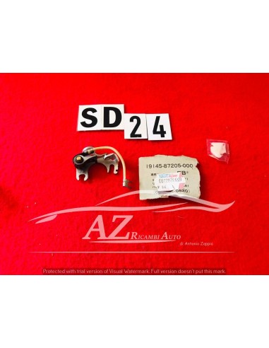 Contatti puntine Suzuki SJ410 Innocenti Smal 6553202203 -  Az Ricambi  Sei alla ricerca di ricambi per la tua auto d’epoca?
