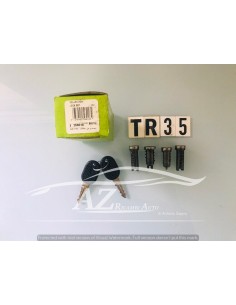 Cilindretto serratura porta Fiat Ritmo 4 pezzi 256016 2