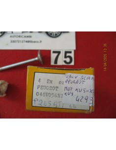 4293 SET 4 PEZZI VALVOLA ASPIRAZIONE PEUGEOT 205 GTI MOT.... 2