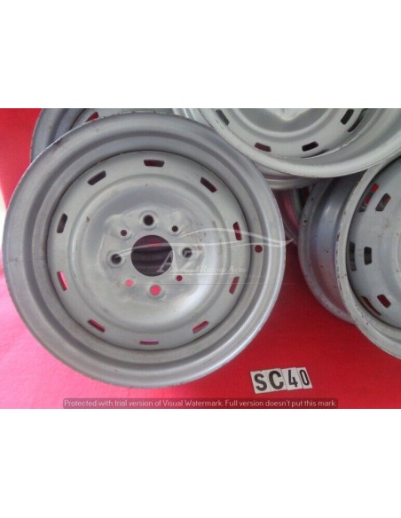 Cerchio ruota Fiat 127 Autobianchi A-112 5 pezzi 4'/2x13 -  Az Ricambi  Sei alla ricerca di ricambi per la tua auto d’epoca?