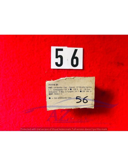 Contatti Puntine Fiat 124 berlina Campagnola 238 Magneti Marelli Fiat 711116 -  Az Ricambi  Sei alla ricerca di ricambi per l...