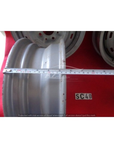 Cerchio ruota Fiat 127 Autobianchi A-112 5 pezzi 4'/2x13 -  Az Ricambi  Sei alla ricerca di ricambi per la tua auto d’epoca?