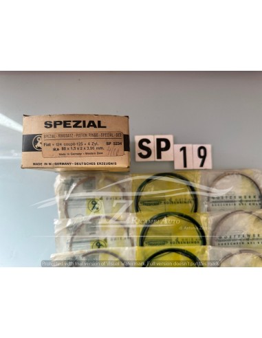 Fasce elastiche Fiat 124 Coupè 125 diametro 80 + 0,4 SP 5235 -  Az Ricambi  Sei alla ricerca di ricambi per la tua auto d’epoca?